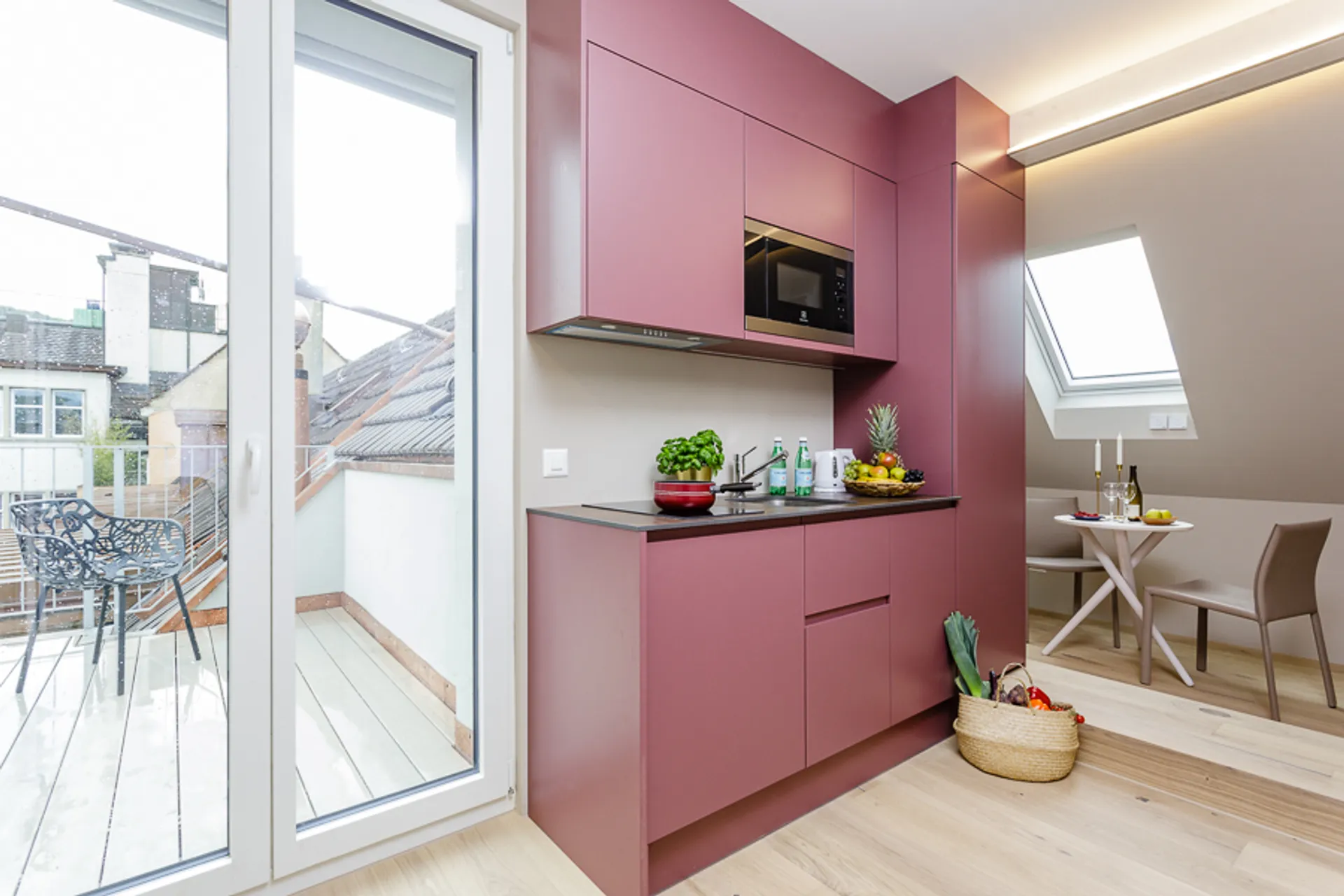 Studio Apartment Senior Balcony